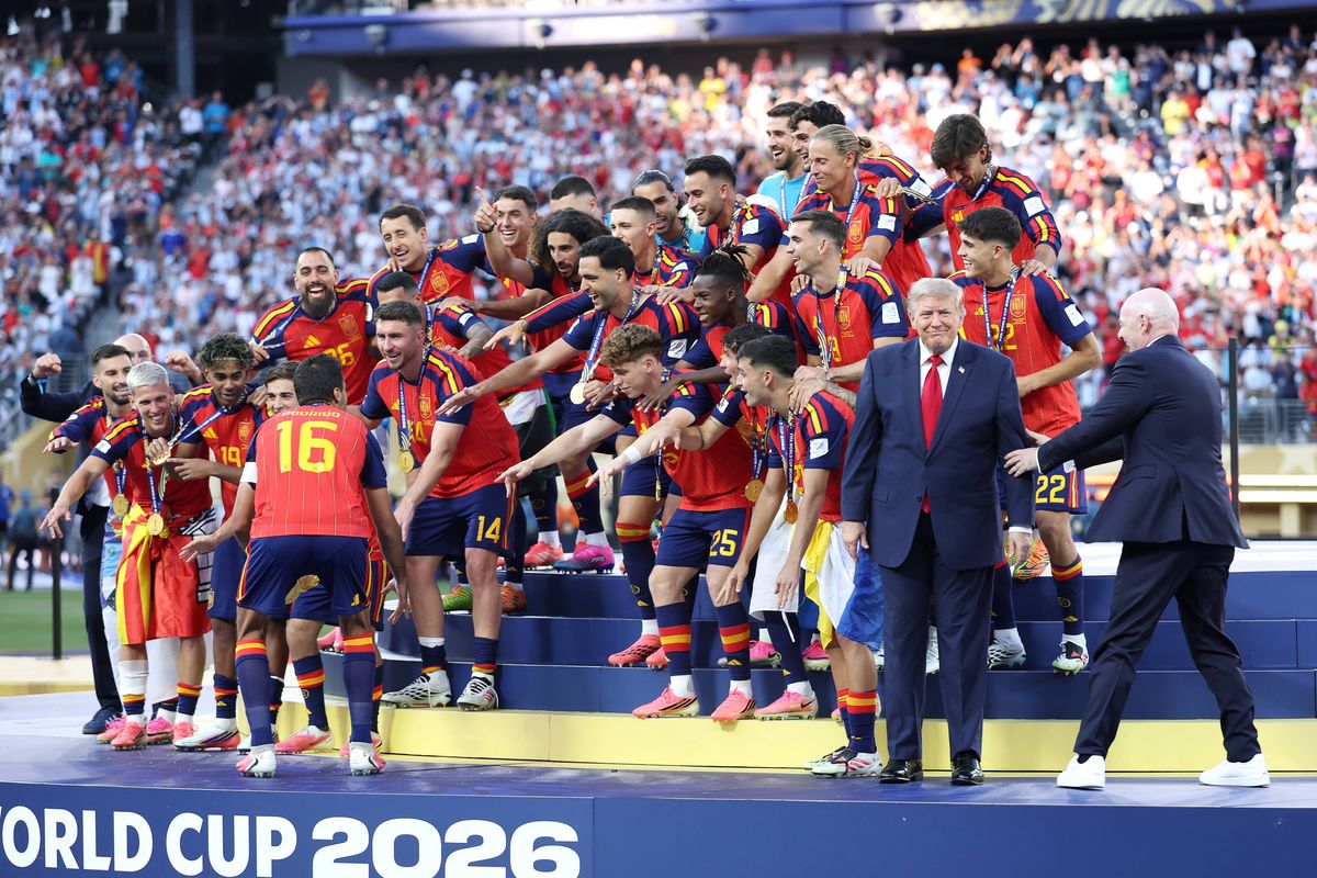 White House re-edits World Cup photo after Spain and FIFA crop out